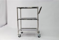 ST180R kolica za platformu za teške uvjete rada od nehrđajućeg čelika